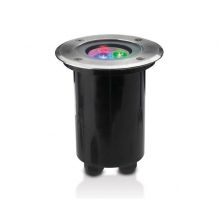 Gea lampa zewnętrzna wpuszczana 3x1W LED RGB